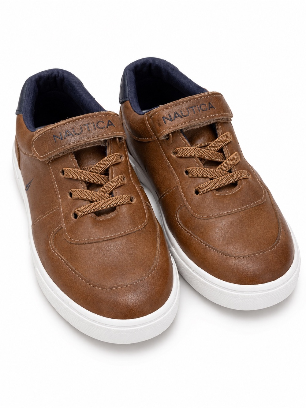 Nautica Kids Brown & Navy Low-Top Sneakers